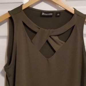 Army green tank